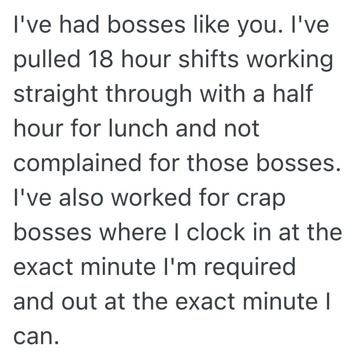 Screenshot 2025 06 08 at 9.36.08 PM Manager Usually Let The Security Guards On His Team Go Home A Little Early, But When One Of Them Refused To Start Work A Few Minutes Early, He Made Them Stay For Their Full Shift